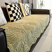 baratos Cobertura de Sofa-capa de sofá de chenille para todas as estações - tecido macio e durável para conforto durante todo o ano - design elegante que valoriza qualquer ambiente - protege seu sofá de respingos, manchas e
