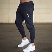 cheap Running Pants &amp; Tights-Men&#039;s Joggers Sweatpants Athletic Pants GYM Pants Pocket Drawstring Elastic Waistband Pants / Trousers Outdoor Sports &amp; Outdoor Athletic Fall Breathable Soft Marathon Running Workout Tailored Fit