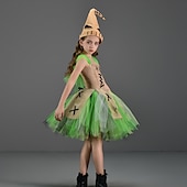 cheap Girls&#039; Costumes-The Nightmare Before Christmas Oogie Boogie Costume Tutu Kid&#039;s Girls&#039; Dress Up Party Christmas Children&#039;s Day Easy Carnival Costume