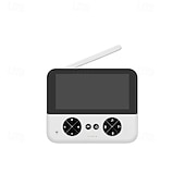 cheap Baby Monitors-4.3 inch 2.4G Wireless Voice Intercom Crying Reminder Baby Monitor 355 Shaking Head Monitor