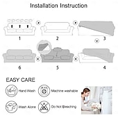 economico Copridivano-copripoltrona elasticizzato floreale copripoltrona elastico con motivo floreale per una vestibilità elegante e sicura ideale per proteggere e rinfrescare la tua poltrona