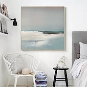 abordables Peintures paysages-peinture à l'huile de paysage marin faite à la main art mural peint à la main mer abstraite moderne peintures de paysage marin abstrait sur toile océan acrylique art mural océan beaux-arts océan sans