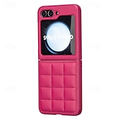 economico Cover Samsung-telefono Custodia Per Samsung Galaxy Capovolgi Z 6 Z Flip 5 Z Flip 4 Z Flip 3 Per retro Resistente agli urti Retrò TPU pelle sintetica