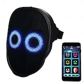 abordables Masque-Esprit Crâne Masque de carnaval Masque LED Adulte Unisexe Déguisement effrayant Utilisation Soirée Halloween Carnaval mardi Gras Costume de carnaval facile