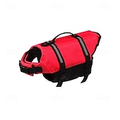 cheap Dog Apparel &amp; Accessories-Dog Harness Vest Life Vest Dog Life Jacket Sports &amp; Outdoors Portable Reflective Adjustable Waterproof Breathable Washable Party Outdoor Sports Traveling Pool Dog Clothing for Cat Dog Husky Labrador