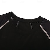 halpa Juoksupaidat ja tanktopit-Miesten Kompression Paita Urheilullinen paita Kuntosali paita Fitness paita Pitkähihainen Tee paita Kausaliteetti Urheilu- ja treenivaatteet Syksy Hengittävä Nopea kuivuminen Korkea Stretch