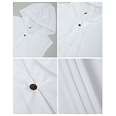 billige Treningsskjorter uten armer-Herre Singleter Vest topp Underskjorte Ermeløs skjorte Ermeløs Med hette Sommer عادي Mote Designer Muskel utendørs Ut på byen Treningssenter Svart Hvit Kakifarget Topp T-skjorte for menn