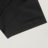 billiga Pojkens 3D Roliga Humor-100 % bomull Barn Pojkar Svart Djur Tupp T-shirt Toppar Rund hals Kortärmad Ledigt Dagliga kläder Semester Mode Sport Mönster Sommar