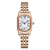 economico Orologi al quarzo-ofns marca donna orologio al quarzo moda casual orologio da polso impermeabile tempo mondiale decorazione orologio in acciaio inossidabile