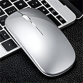 abordables Souris-souris optique sans fil souris récepteur usb 2,4 ghz mini souris portable rechargeable niveaux de dpi réglables souris bluetooth souris