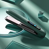 abordables Protections personnelles-Fer à lisser rechargeable USB sans fil 2 voies &amp;mini fer à friser curl 4 réglages de température affichage de la température à LED chauffage rapide
