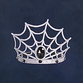 economico Accessori-Regina ragnatela Halloween Tiara Costume Sexy Travestirsi Adulti Per donna Halloween Carnevale Costumi di Halloween facili Vestirsi