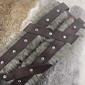olcso Kiegészítők és még sok más-Középkori Reneszánsz 17. század Álarcosbál Derékszíj Ren Faire Viking Férfi Viking Farsang Álarcos mulatság Reneszánsz Vásár LARP Ren Faire Felnőttek Derékszíj