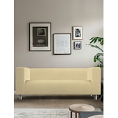 economico Copridivano-Copertura per divano 100% cotone borgogna coperture quilted in tinta unita