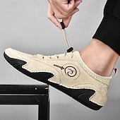 billiga Snygga snörskor-stilfulla avslappnade brittiska sneakers för män, ventilerande mesh med bläckfisksula, fashion forward