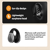 abordables Écouteurs Bluetooth sans fil-Écouteurs véritablement sans fil K20 TWS avec clip d&#039;oreille Bluetooth 5.3 stéréo de sport à chargement rapide pour Apple Samsung Huawei Xiaomi MI Yoga Fitness Gym Workout téléphone mobile