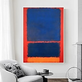 tanie Obrazy abstrakcyjne-ręcznie robione kopie obrazów na płótnie marki rothko nowoczesne obrazy dekoracje ścienne do salonu obrazy do sypialni obrazy na płótnie kuchennym rozciągnięta rama gotowa do powieszenia