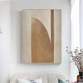 preiswerte Stillleben-Gemälde-abstrakte Gemälde handgemachte strukturierte Acrylmalerei moderne Wandkunst Ölgemälde handgemaltes Kunstwerk Folie braun Ölgemälde für Wohnzimmer Büro Wanddekoration blaue Malerei