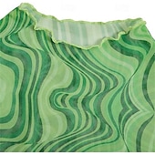 economico Cime-Retrò Vintage Anni &#039;70 Disco Crop Top Hippie Stampa Per donna Giorno dei Re Mascherata Festa / Sera Parata dell&#039;Orgoglio Mese dell&#039;orgoglio Adulti Top
