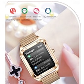 Χαμηλού Κόστους Smartwatch-696 I98 Εξυπνο ρολόι 1.58 inch Έξυπνο ρολόι Bluetooth Βηματόμετρο Υπενθύμιση Κλήσης Συσκευή Παρακολούθησης Καρδιακού Παλμού Συμβατό με Android iOS Γυναικεία Άντρες Κλήσεις Hands-Free
