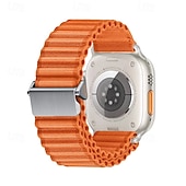 economico Cinturini per Apple Watch-Corda intrecciata fatta a mano Compatibile con Cinturino dell&#039;Apple Watch 38mm 40mm 41mm 42mm 44mm 45mm 49mm Intrecciato Chiusura in metallo Regolabili Nylon Cinturino di ricambio per iwatch Ultra 2
