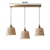 economico Luci Isola cucina-lampada a sospensione a led bianco caldo 10/50cm 1/3-luce lampada a sospensione in ceramica stile industriale paralume e27 vite apparecchi di illuminazione a soffitto camera da letto sala da pranzo