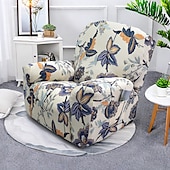 economico Poltrone reclinabili e poltrone wingback-fodera per poltrona reclinabile elasticizzata con motivo floreale fodera in tessuto di alta qualità con design elastico per una vestibilità perfetta e una protezione elegante dei tuoi mobili