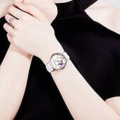 economico Orologi al quarzo-MINI FOCUS Da donna Orologio al quarzo Creativo Impermeabile Impermeabile Decorativo Pelle Guarda