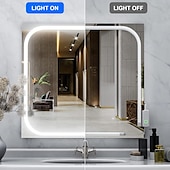abordables Lampes néon led-Lumière de miroir de maquillage à LED de style Hollywood Lumière de maquillage 6,5-16 pieds/6000k/3000k Adaptateur 12v à intensité variable/Bande lumineuse pour miroirs de vanité et de salle de bain