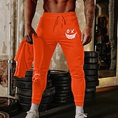 economico Pantaloni da Corsa &amp; Collant-Per uomo Pantaloni da jogger Pantaloni della tuta Pantaloni sportivi Pantaloni da palestra Tasche A cordoncino Cinturino elastico Pantalone / Sovrapantaloni Esterno Sportivo Al coperto Autunno