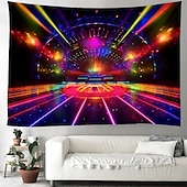 cheap Blacklight Tapestries-Blacklight Tapestry UV Reactive Glow in the Dark Glow Party Neon Party Ideas Hanging Tapestry Wall Art Mural for Living Room Bedroom