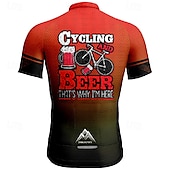 levne Pánské dresy-Pánské Cyklodres Krátký rukáv Kolo Tričko Dres se 3 zadními kapsami Horská cyklistika Prodyšné Rychleschnoucí Anatomický design Odvod Červená Modrá Fialová Spád Sportovní Oblečení
