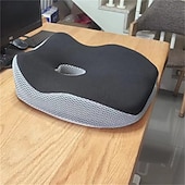 economico Coprisedili per auto-cuscino per seggiolino auto memory foam a rimbalzo lento cuscino per aumento altezza sedile conducente auto cuscino antiscivolo per sedile auto