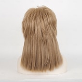 olcso Történelmi parókák-Barna Mullet Parókák Nőknek Tina Rock Diva Paróka 70-es 80-as Évek Rocker Paróka Zűrös Paróka Punk Paróka Kalap Karnevál Jelmez Parti Cosplay Halloween Parókákhoz
