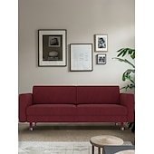 abordables Housse de canapé-Housse de canapé 100% coton housses matelassées unies en coton