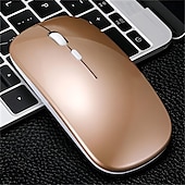 abordables Souris-souris optique sans fil souris récepteur usb 2,4 ghz mini souris portable rechargeable niveaux de dpi réglables souris bluetooth souris