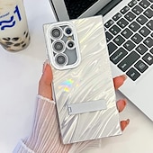 お買い得  サムスン用ケース-電話 ケース 用途 サムスンのギャラクシー S24 S24 Ultra Plus S23 Ultra A55 A35 A25 A15 5G A54 S25ウルトラ バックカバー スタンド付き カメラレンズプロテクター 耐衝撃 仕上げ PC
