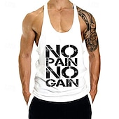 cheap Men&#039;s Running Tee &amp; Tank Tops-Men&#039;s Workout Tank Top Running Tank Top Gym Tank Top Sleeveless Vest / Gilet Casual Athleisure Breathable Quick Dry Soft Gym Workout Running Walking Sportswear Activewear Black White Yellow