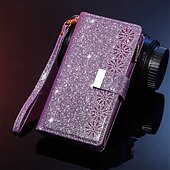 cheap iPhone Cases-Phone Case For iPhone 16 Pro Max Plus iPhone 15 Pro Max Plus iPhone 14 13 12 11 Pro Max Plus Mini SE Wallet Case with Stand Holder Magnetic Zipper Retro TPU PU Leather