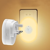 abordables Lumières intelligentes-Lampe LED intelligente Tuya WiFi PIR capteur de mouvement avec contrôle APP lampe murale blanc chaud prise US prise UK prise EU pour usage intérieur chambre salon