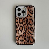 economico Cover per iPhone-telefono Custodia Per iPhone 15 Pro Max iPhone 14 13 12 Pro Max Mini Per retro Resistente agli urti Retrò TPU pelle sintetica
