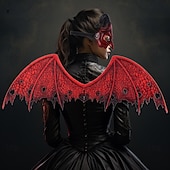 levne Příslušenství-Monsters Drak Sady kostýmních doplňků Křídla Maska Dospělé Pánské Dámské předvečer Všech svatých Karneval Jednoduchý karnevalový kostým