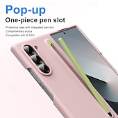 お買い得  サムスン用ケース-電話 ケース 用途 サムスンのギャラクシー Zフォールド7 Zフォールド6 Z Fold 5 Z Fold 4 Z Fold 3 バックカバー とスクリーンプロテクター Sペンで 耐衝撃 鎧 PC