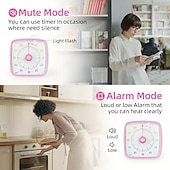 cheap Stationery-Minute Timer Countdown Timer Time Management Tool Kitchen Timer Unicorn Kids Timer