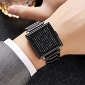 cheap Digital Watches-SKMEI Men Digital Watch Fashion Casual Wristwatch Calendar Waterproof Decoration Steel Leather Watch