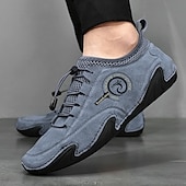 billiga Snygga snörskor-stilfulla avslappnade brittiska sneakers för män, ventilerande mesh med bläckfisksula, fashion forward