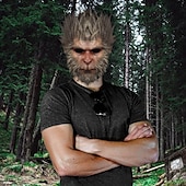 olcso Kiegészítők-Fekete mítosz: Wukong Majom király Maszk Halloween-kellékek Felnőttek Férfi Vicces Ijesztő jelmez Mindszentek napja Farsang Könnyű farsangi jelmez