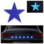 abordables Décorations/protections pour carrosserie-Argent / Jaune / Bleu Autocollant pour auto Normal Autocollants de queue de voiture / Autocollants pleine voiture Autocollants réfléchissants
