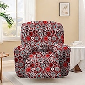 abordables Fauteuils inclinables, à oreilles-housse de fauteuil inclinable extensible à motif floral housse en tissu de qualité supérieure avec design élastique pour un ajustement parfait et une protection élégante de vos meubles