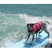 cheap Dog Apparel &amp; Accessories-Dog Harness Vest Life Vest Dog Life Jacket Sports &amp; Outdoors Portable Reflective Adjustable Waterproof Breathable Washable Party Outdoor Sports Traveling Pool Dog Clothing for Cat Dog Husky Labrador